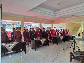 Lurah Tepus Hadiri Peringatan Detik-Detik Proklamasi di Aula Kapanewon Tepus